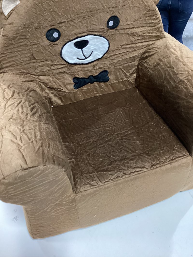 Condition photo showing Good Condition for Cuddly Toddler First Chair, Premium Character Chair, Brown, 18 Month up to 3 Years Brown Bear