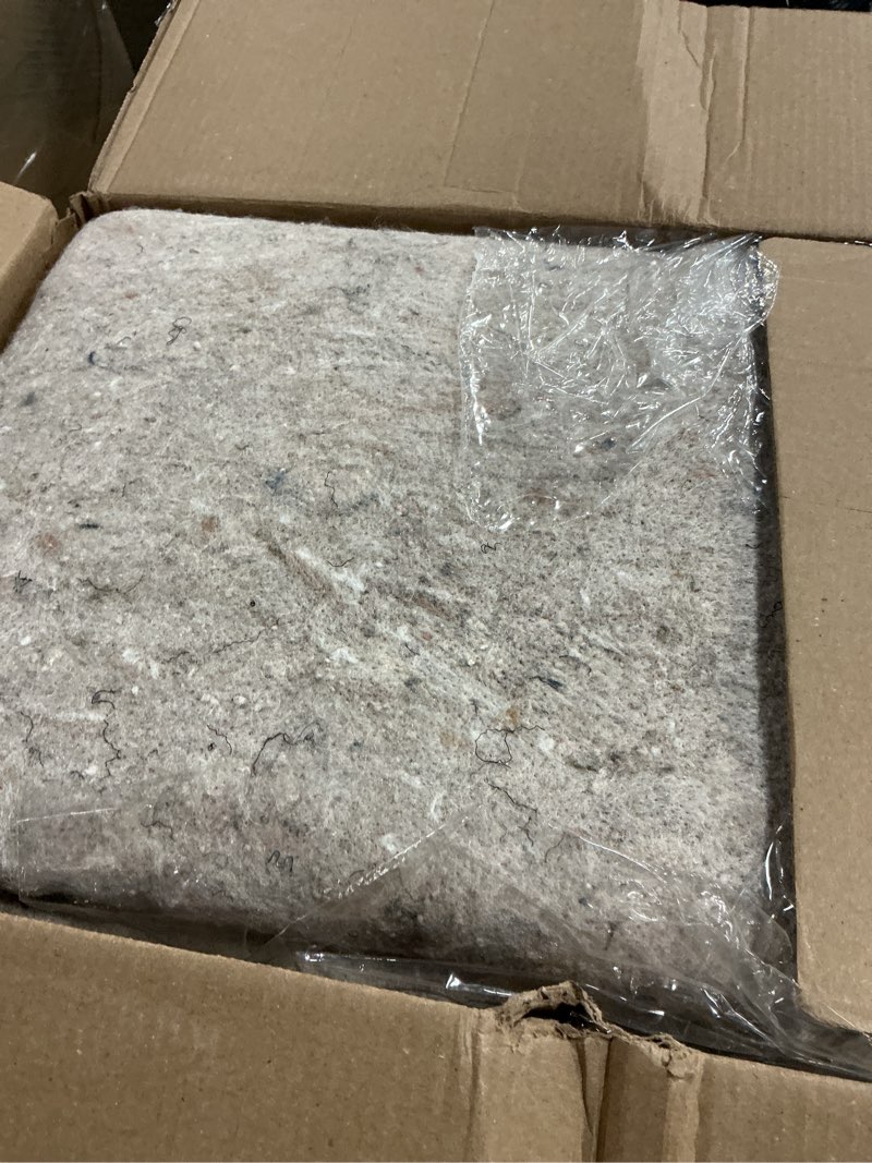 Condition photo showing Good Condition for mohawk home felt rug pad 6' x 9' - 1/4 inch thick cushion for area rugs, protective underlay for hardwood floors, comfort and insulation – felt only pad