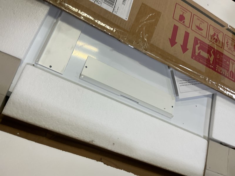 Condition photo showing New/Like New for Keonjinn 16 x 24 Inch Frameless Bathroom Mirror, Beveled Mirrors for Bathroom Sink, Shatterproof Wall Mirror, Modern Decorative for Living Room, Entryway, Bedroom, Horizontal/Vertical 24"L x 16"W