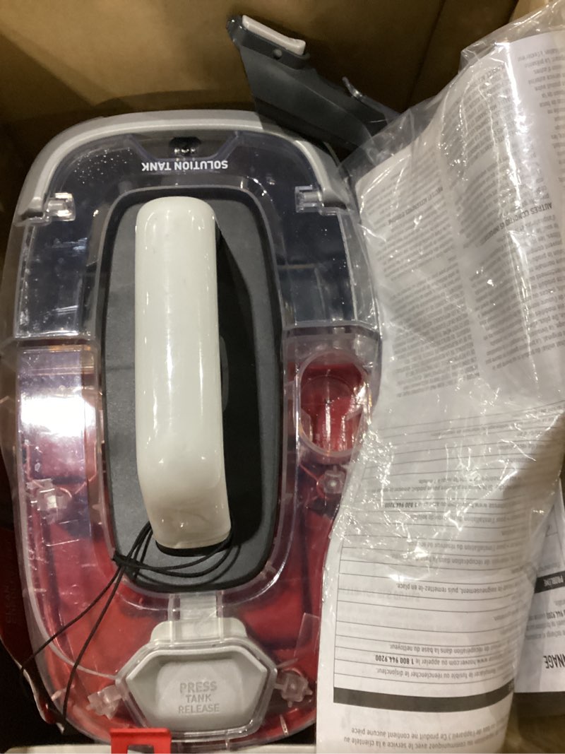 Condition photo showing As Is for Not Tested ***Hoover ONEPWR CleanSlate Cordless Portable Carpet + Upholstery Spot Cleaner Machine, Powerful Suction, Versatile Tools, Car and Auto Detailer, Pair with Hoover Spot & Upholstery Cleaner Solution