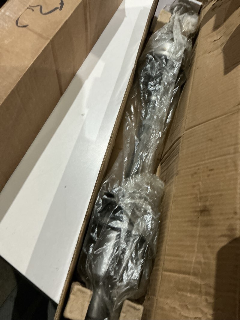 Condition photo showing As Is for a-premium cv axle shaft assembly compatible with nissan sentra 2013-2019 l4 1.8l automatic cvt transmission, front right passenger side, replace# 391003rc0a