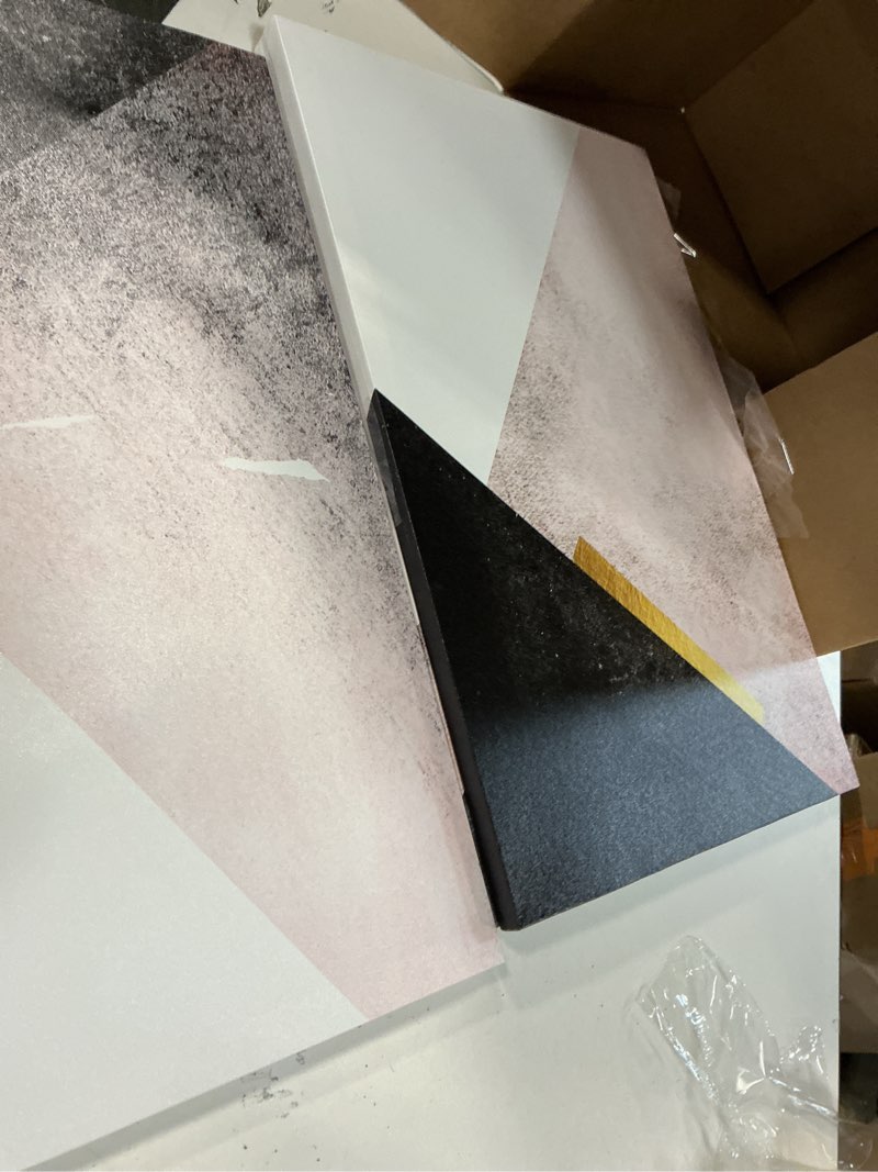 Condition photo showing Good Condition for Quadro MDF 3mm - Decoração Rosa (DR 029)