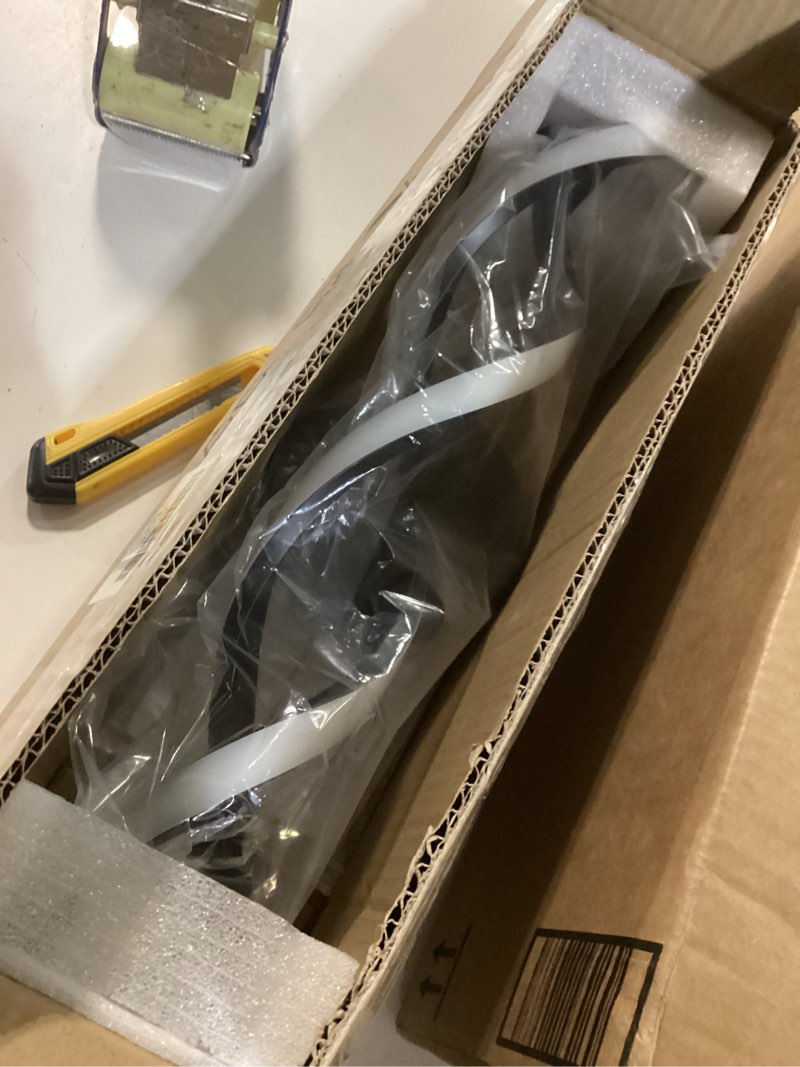 Condition photo showing New/Like New for Modern Black LED Vanity Lighting,Bathroom Light Fixture Over Mirror,18 Inch,6000K Cool White Black-18"