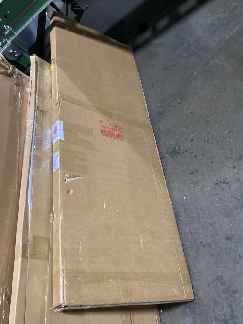 Condition photo showing As Is for AAZZKANG Floor Mirror Full Length with Wooden Frame Large Wall Mirrors 65"x22" Rectangular for Bedroom Living Room Entryway Hallway 65"L x 22"W A-black