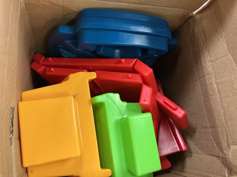 Condition photo showing As Is for Step2 Up & Down Roller Coaster Toy for Kids, Ride On Push Car, Indoor/Outdoor Playset, Toddlers Ages 2 - 5 years old, Compact Storage, Max Weight 50 lb., Multicolor