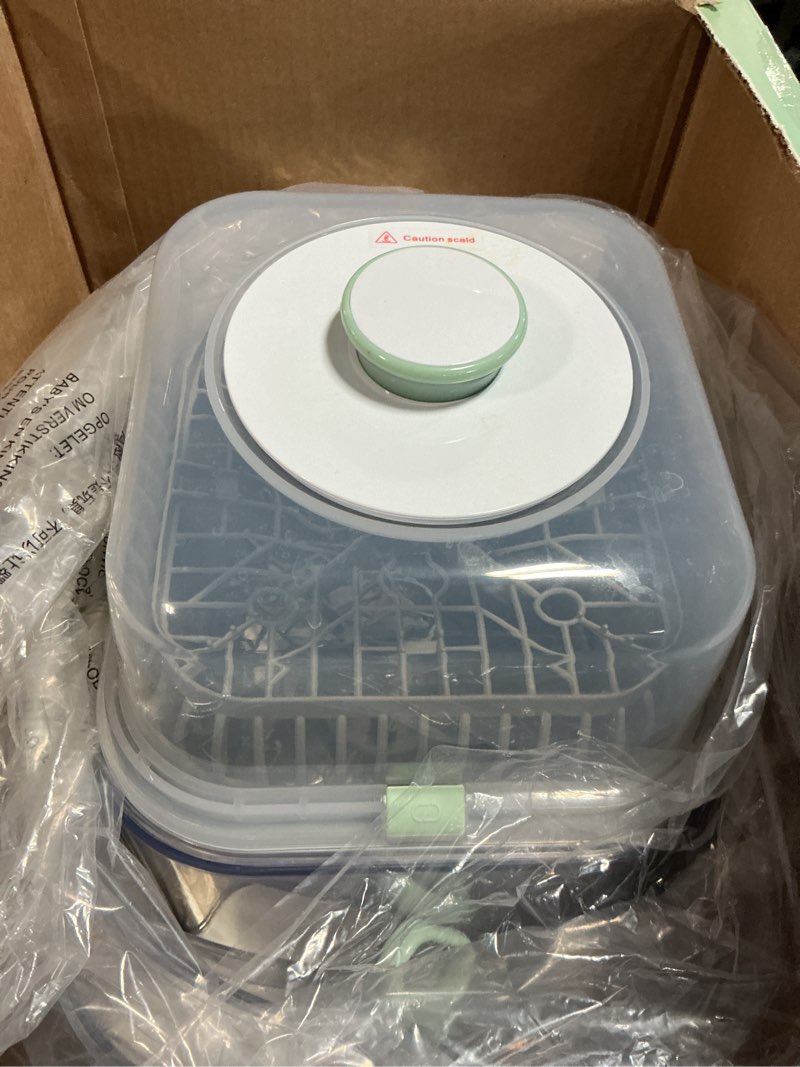 Condition photo showing As Is for Momcozy KleanPal Pro Baby Bottle Washer, Sterilizer & Dryer - All-in-One Cleaning Machine for Bottles, Pump Parts & Baby Essentials - Time-Saving & Effortless Care