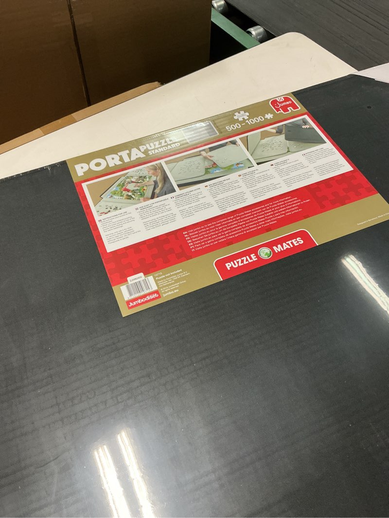 Condition photo showing New/Like New for jumbo, puzzle mates, portapuzzle - standard 1,000 piece, jigsaw puzzle accessories classic single