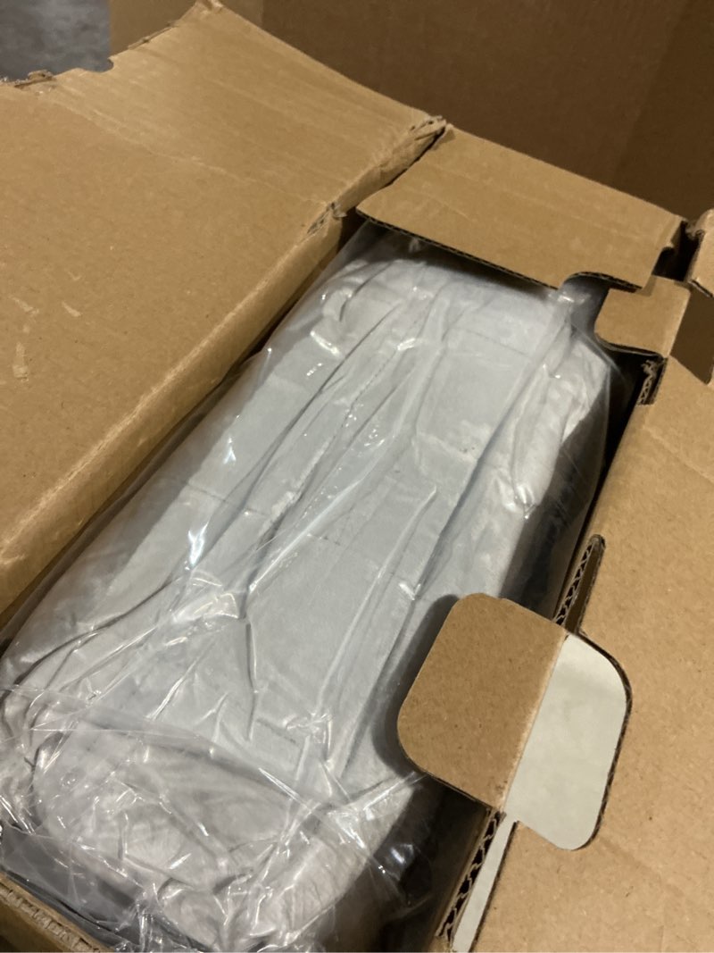 Condition photo showing Good Condition for RECYCO Luxury Velvet Quilt Set King Size Bedding Sets, Ultra Soft Velvet Comforter Set, Lightweight Channel Box Stitch Oversized Bedspread Coverlet for All Season, with 2 Shams, Frost Gray King/Cal King (108" x 92") Frost Gray