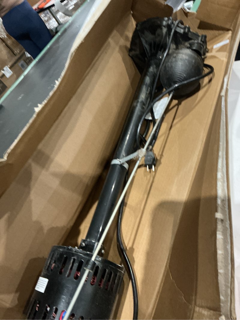 Condition photo showing As Is for utilitech 1/3-hp 58-gpm thermoplastic pedestal sump pump