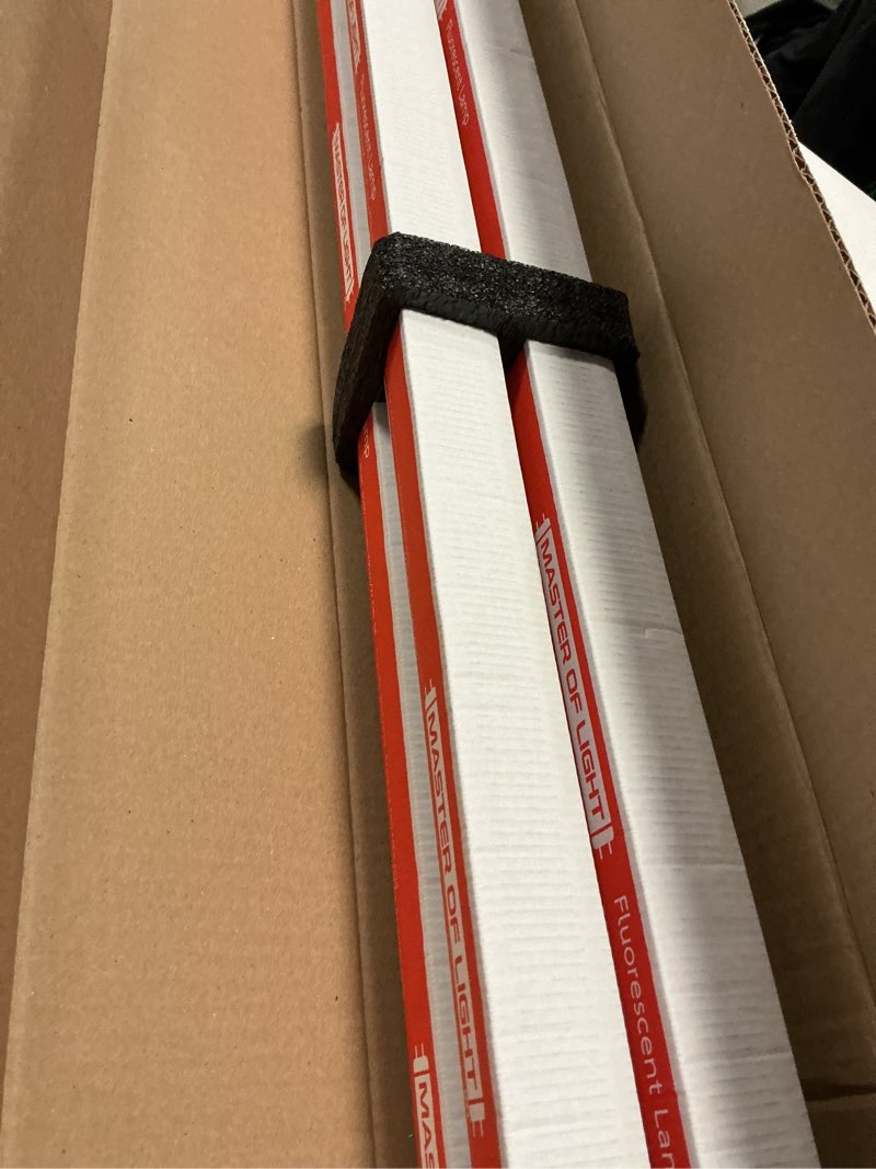 Condition photo showing New/Like New for F40/WX (4 Pack) 4ft Fluorescent Tube Light Bulb 40 Watt T12 40W Neutral White F40T12 3500K 1.5" Diameter Replaces F40N/ECO F40/D35/ECO F40T12/735/ECO F40SP35/ECO F40SPX35/ECO F40WX F40T12/NX/ALTO (4)