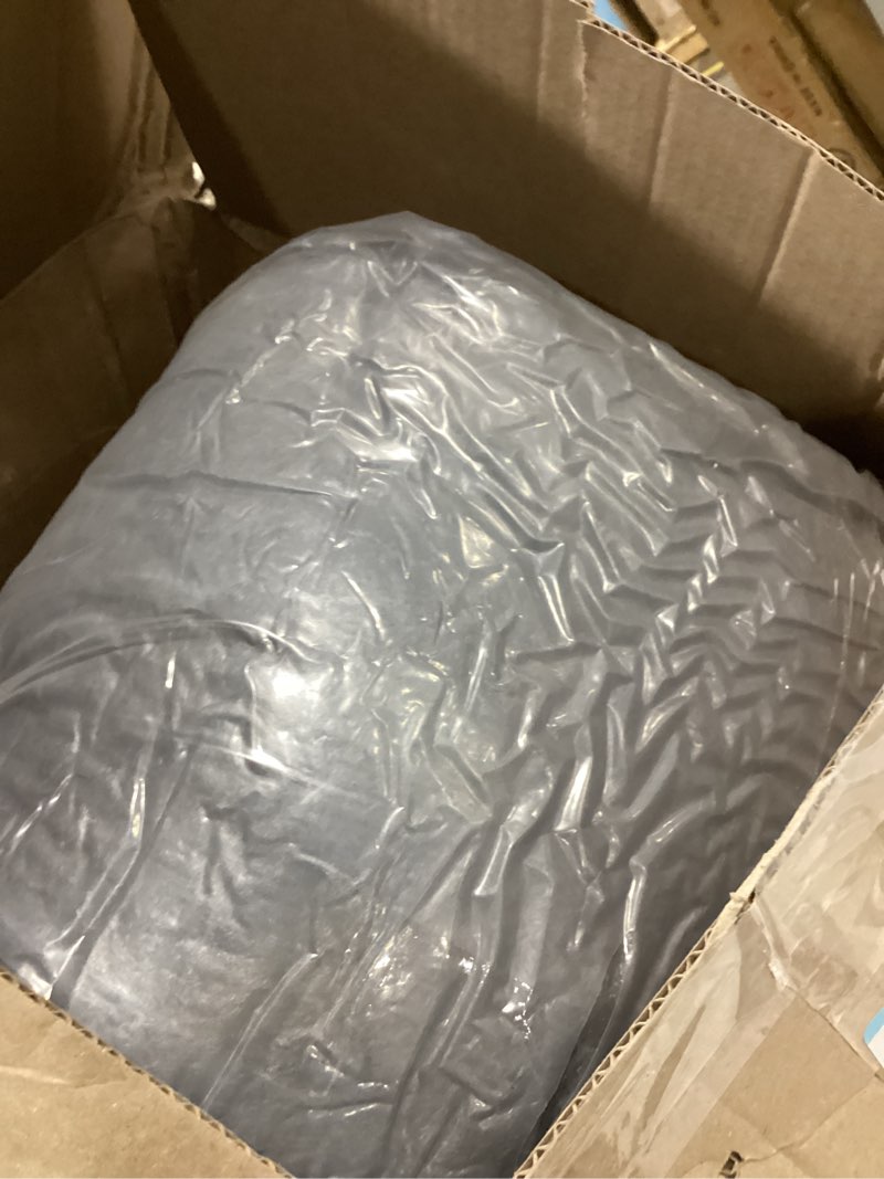 Condition photo showing Good Condition for olanly 9x9 machine washable large area rugs for living room, bedroom, soft fluffy shaggy bedside rug, indoor floor carpet for kids girls and boys, dorms, nursery, home decor aesthetic, grey 9x9 ft square grey