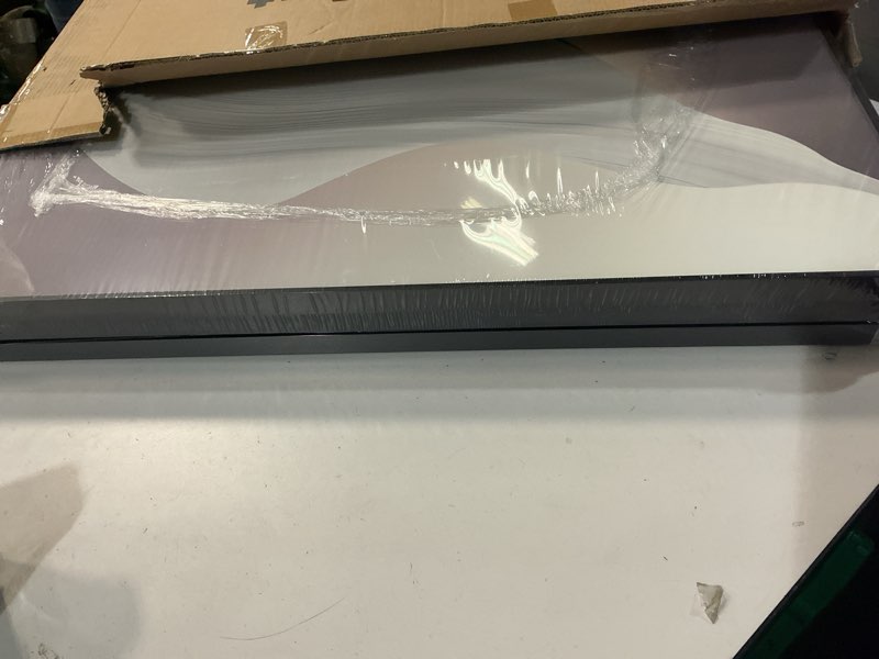 Condition photo showing item condition for Large Framed Modern Wall Art for Living Room, 3 Piece Minimalist Abstract White and Grey Prints Wall Decor, Bright Style Artwork Paintings Pictures for Hallway Dining Office 24x36 Inch 36" H x 24" W x 3Pcs Black and White Grey