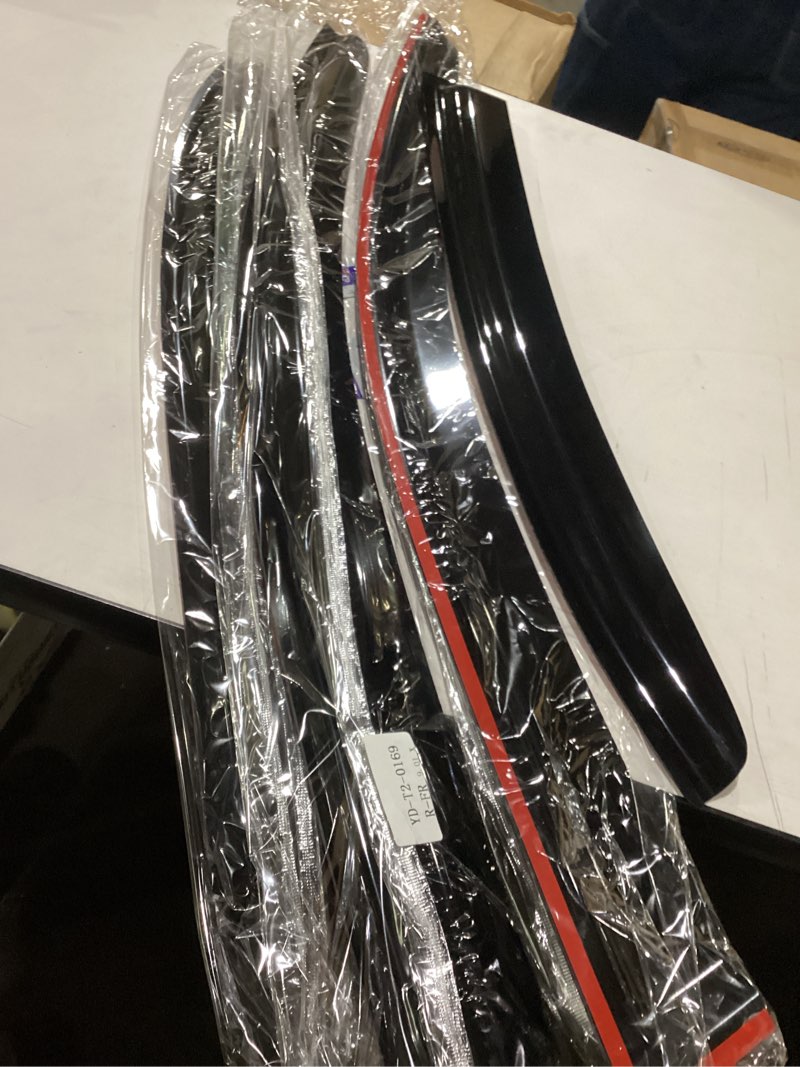 Condition photo showing Good Condition for window rain guards for 2011-2018 volkswagen (vw) jetta, window visor guard vent shade wind deflector rain shield protector sun for 11-18 jetta 2012 2013 2014 2015 2016 2017, outside-mount, 4pcs