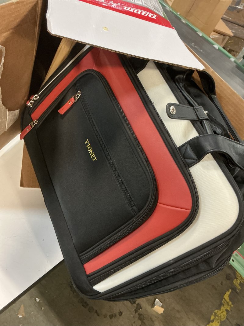 Condition photo showing Good Condition for ytonet rolling laptop bag, rolling briefcase for women with lock, 17.3 inch carry on laptop bag with wheels, roller bag with insulated & waterproof pocket, teacher bag for work travel business college