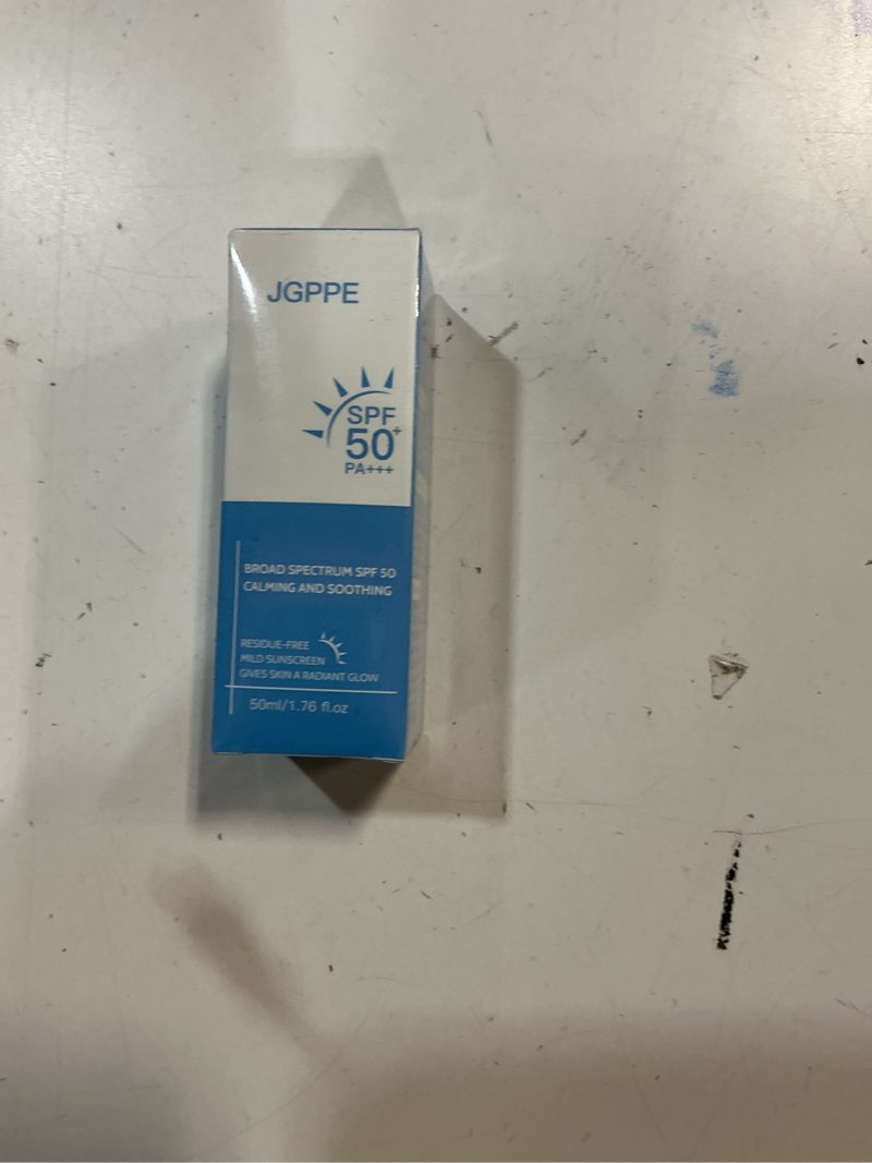 Condition photo showing New/Like New for Tinted Sunscreen for Face - Protector Solar Para La Cara 50ml, Broad Spectrum SPF50+, Natural Light Coverage, Lightweight Non-Greasy, No White Cast, Daily Wear with Moisturizer 1.76 Fl.oz/1PC 1.76 Fl Oz (Pack of 1)
