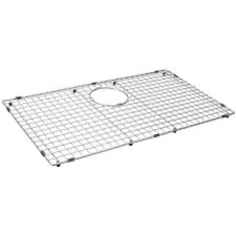 Serene Valley Sink Bottom Grid 25" X 14-7/16", Rear Drain with Corner Radius 3/8", Sink Protector ND