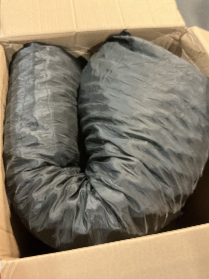 Condition photo showing Good Condition for large dog bed waterproof orthopedic foam dog beds for large dogs sofa comfy pet bed with washable removable cover & non-slip bottom 36.0"l x 27.0"w x 7.0"th light gray stripe