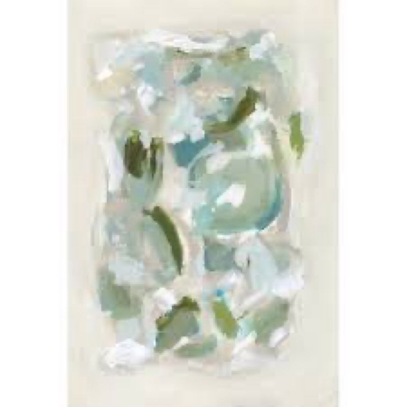 Tinted Abstract VI " by Christina Long Painting Print