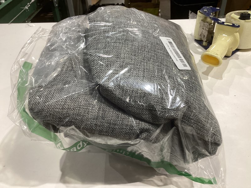 tegeme 2 sets rectangle bar stool cushion cover, saddle stool cushion with storage and handle, 17.5x