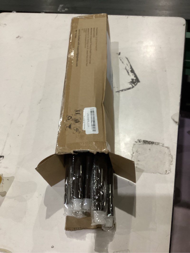 Condition photo showing Good Condition for KAMANINA Long Curtain Rods for Windows 66 to 120 Inches (5.5-10ft), Bronze Heavy Duty Curtain Rod, 7/8 Inch Decorative Drapery Rod with Round Finials Antique Bronze 66-120"