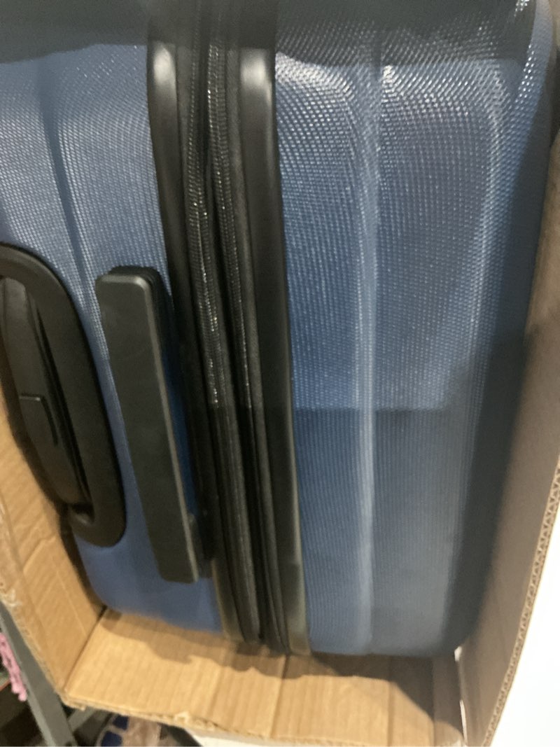 Condition photo showing Good Condition for amazonbasics 68 cm navy blue hardsided check-in trolley navy blue medium checked