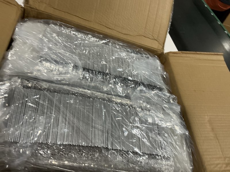 Condition photo showing As Is for Disposable Aluminum Foil Tray with Paper Board Lids (Pack of 20 sets) – 3 Compartment Foil Pan