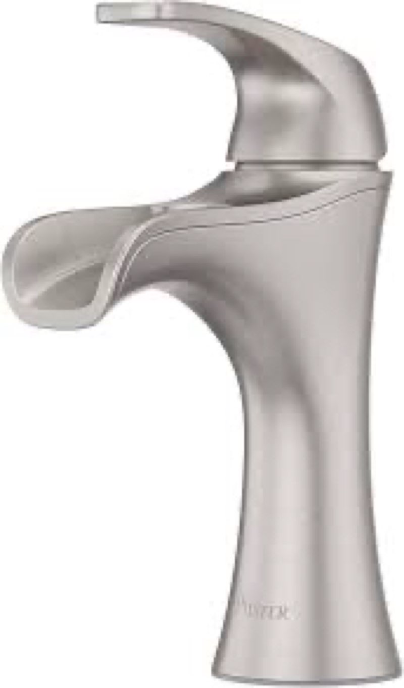 Pfister Jaida Bathroom Sink Faucet, Single Handle, Single Hole or 3-Hole, Spot Defense Brushed Nicke