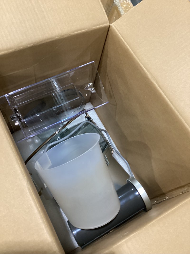 Condition photo showing Good Condition for breville bje200xl juice fountain compact centrifugal machine, 25 fl oz, silver