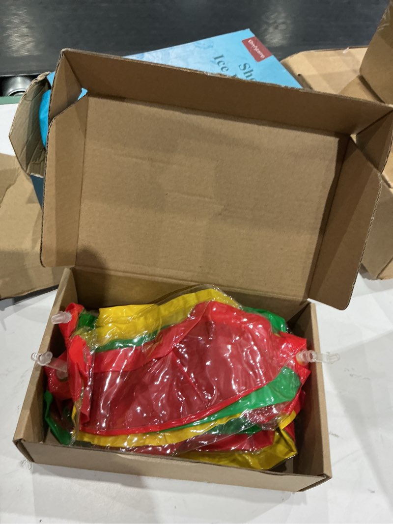 Condition photo showing Good Condition for zhanmai 5 pcs glow in the dark beach balls inflatable neon ball light up balls 9 inch beach pool toys glow in the dark party supplies for summer pool party 5 neon ball