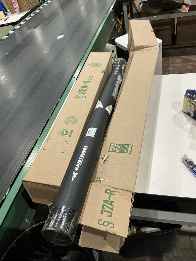 Condition photo showing As Is for kastking spartacus ii plus twin-tip spinning & casting rods, im6 graphite blanks, stainless steel frame with zirconium oxide rings, 2-piece rods with extra tip section, pts, no-slip grip, hook keeper 7'0"- m- fast (2 pcs+ extra tip) spin