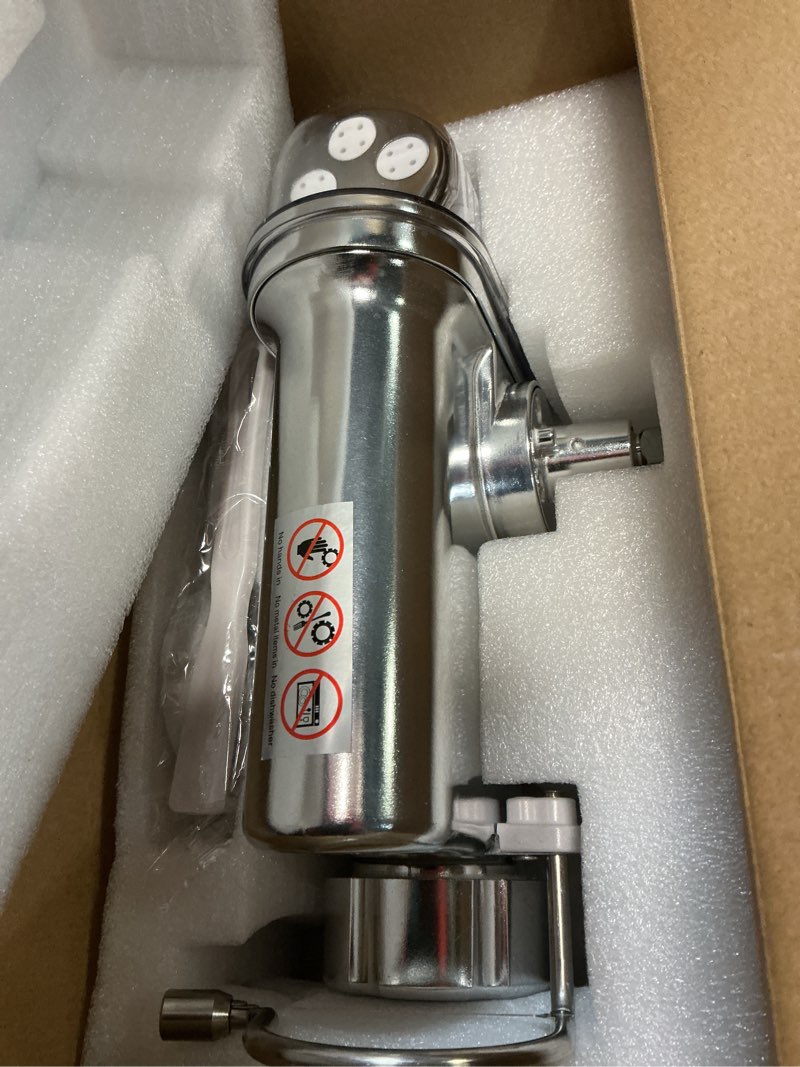 Condition photo showing Good Condition for metal gourmet pasta press attachment for kitchenaid stand mixer, pasta maker attachment with 5 interchangeable plates, spaghetti bucatini fusilli large/small macaroni