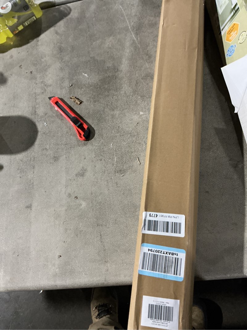 Condition photo showing Good Condition for LazBlinds No Tools No Drill Cordless Roman Shades for Windows, Blackout Thermal Insulated UV Blocking Window Blinds, Room Darkening Fabric Blinds for Indoor Windows, 31'' W x 48'' H, Off White Blackout - Off White 31" W x 48" H