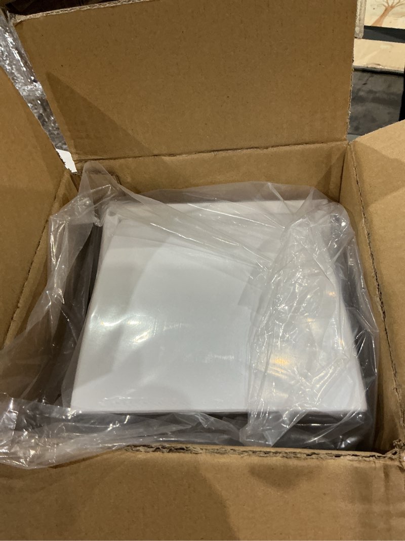 Condition photo showing Good Condition for 512m 6 inch through-the-wall exhaust fan with white grille, 80 cfm, 4.0 sone, 16-inch retractable duct, household ventilation fan for attic, garage, kitchen and bathroom exhaust fan, bathroom vent fan