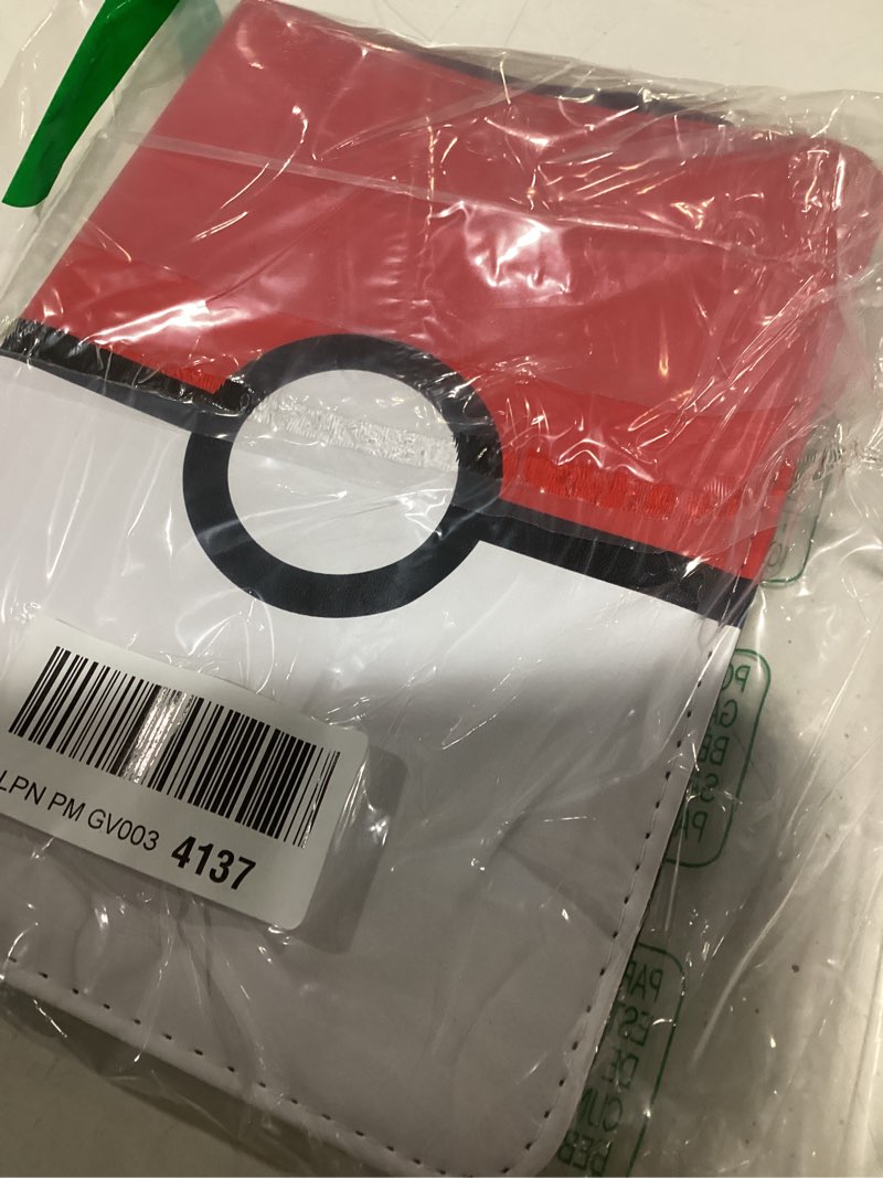 Condition photo showing Good Condition for card binder 4 pocket, trading card holder fits 400 cards with 50 removable sleeves, portable collection card ablum, game card case book with zipper for gift, red large red