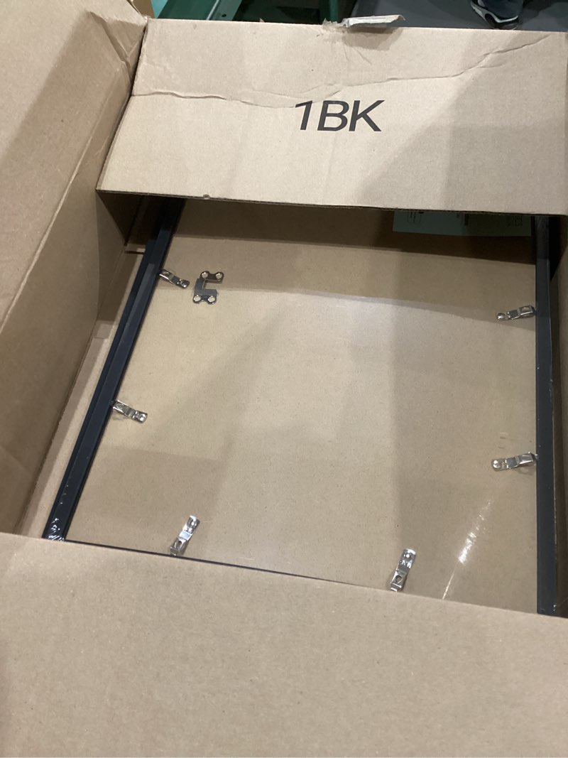 Condition photo showing As Is for ENJOYBASICS 13x19 Picture Frame, Display Poster 11x17 with Mat or 13 x 19 Without Mat, Wall Gallery Photo Frames, Black, 2 Pack Black 13x19