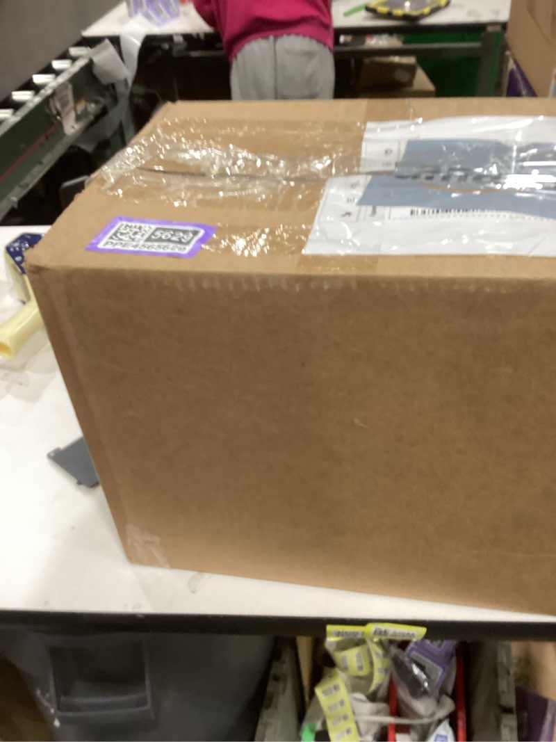 Condition photo showing As Is for Pyle Bluetooth PA Speaker & Microphone System - Portable Karaoke Speaker with Wired Mic, Built-in LED Party Lights, FM Radio, MP3/USB/Micro SD Readers, Speaker Stand (8’’ Subwoofer, 400 Watt MAX) Black