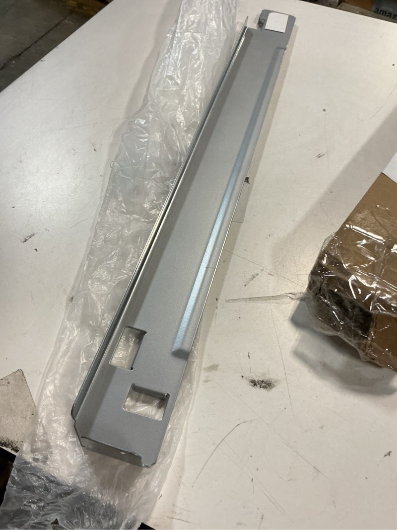 Condition photo showing As Is for KSTK1 27-inch Washer Dryer Stacking Kit Replacement for LG Laundry Washer and Dryer - Solid Metal with Chrome Coated KSTK1 - 27inch