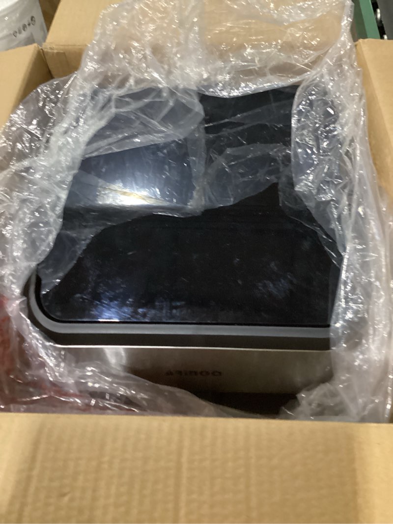 Condition photo showing Good Condition for 8 qt air fryer pro with viewing window, 8 presets and recipe book