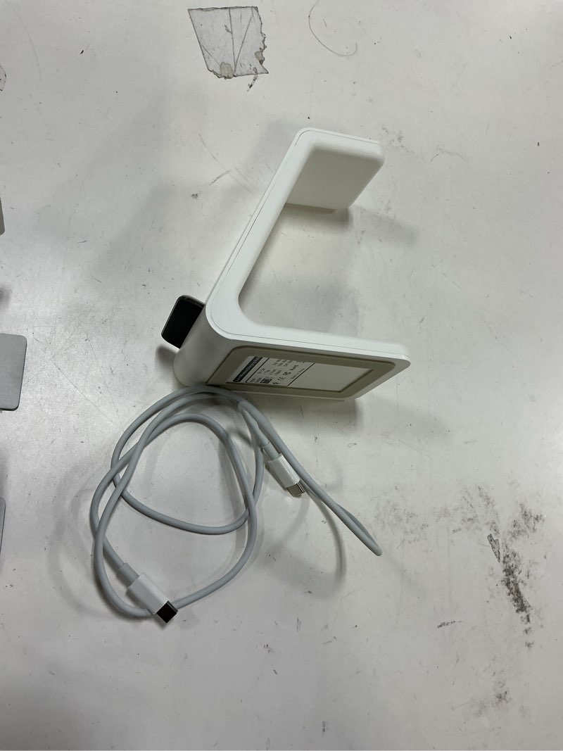 Condition photo showing Good Condition for 3 in 1 Wireless Charging Station, 2026 Upgraded Fast Desk Charger Station for iPhone 17 16 15 14 13 12 Pro Max Plus, Charger Stand for Apple Watch 11 10 9 8 7 6 5 4 3 2 Ultra SE, Airpods 4 3 2 Pro A-White