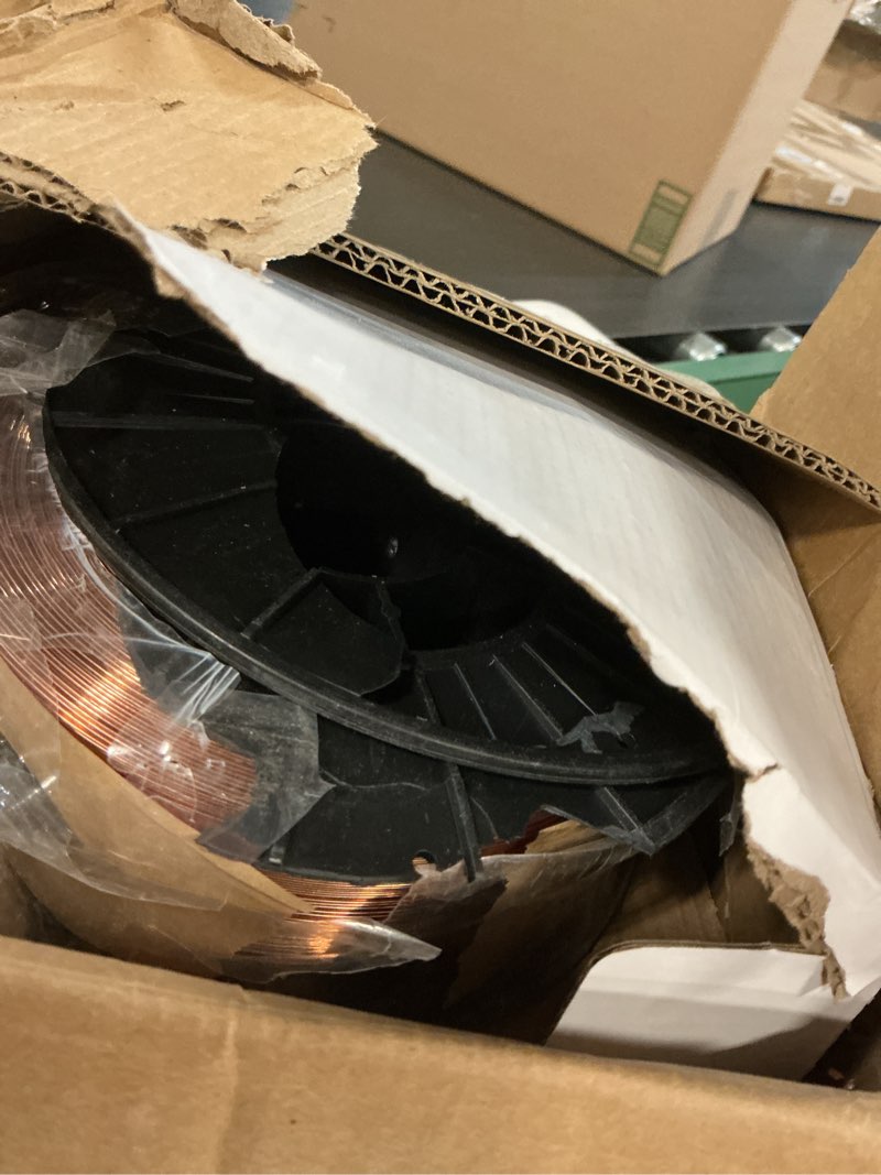 Condition photo showing As Is for mig welding wire - er70s-6 .030"(0.8 mm)- 10 pound spool - mild steel mig solid welding wire,low splatter and high levels of deoxidizers 2pcs 10 lb 0.030-inch 2pk