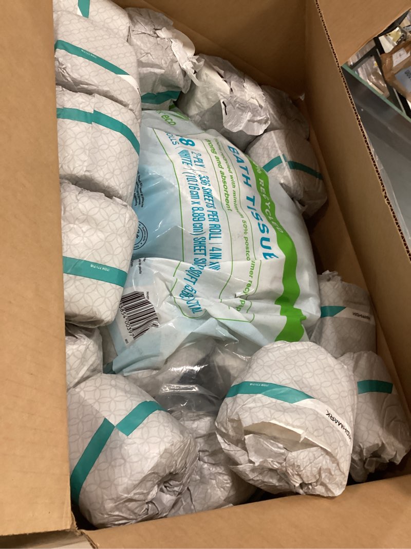 Condition photo showing Good Condition for Office Depot(R) Brand 100% Recycled Bathroom Tissue, 336 Sheets Per Roll, Case Of 48 Rolls
