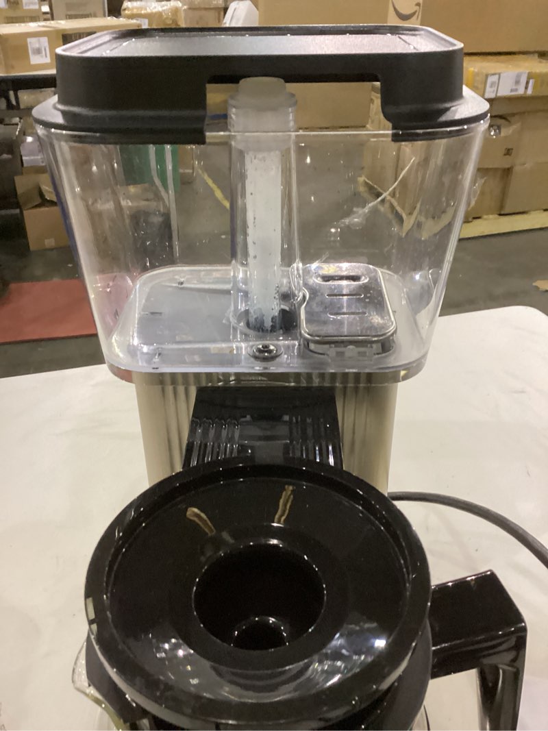 Condition photo showing As Is for Technivorm 59691 KB Coffee Brewer, 40 oz, Brushed silver , 6.5"D x 12.75"W x 14"H Brushed Silver Coffee Brewer