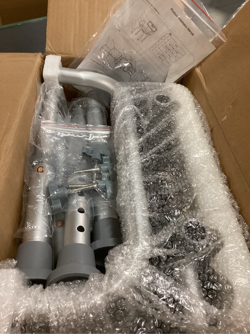 Condition photo showing Good Condition for Swivel Shower Chair with Arms and Back, Heavy Duty 400lb Capacity 360° Swivel Stool for Elderly, Disabled & Bariatric Adults, for Shower & Tub, Tool-Free Height Adjustment(16.54"-19.29")