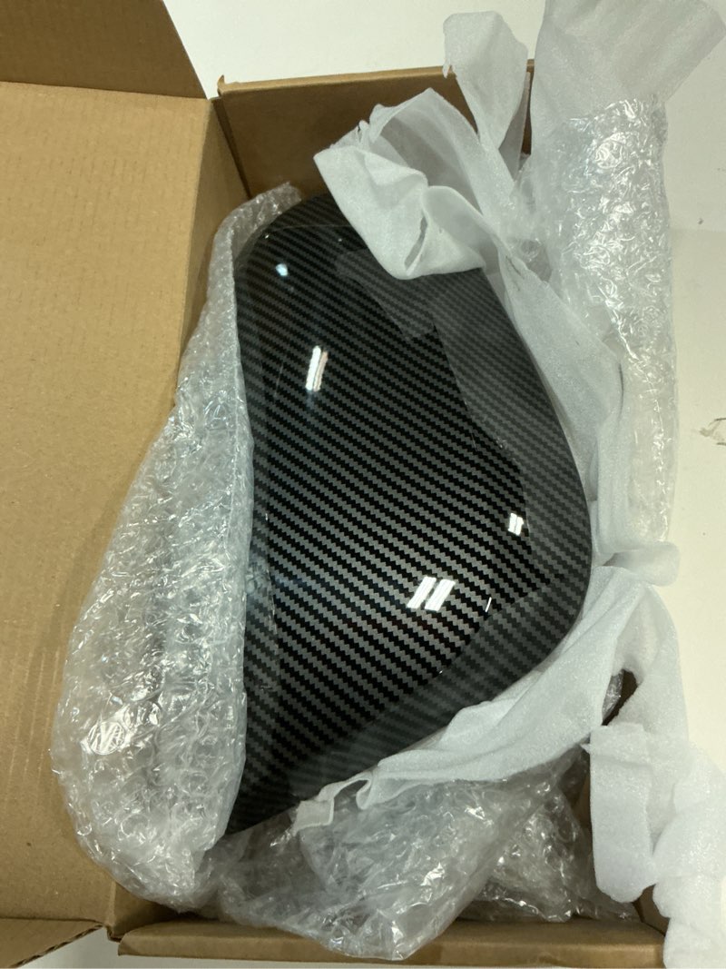 Condition photo showing Good Condition for carbon fiber left & right side mirror cover cap compatible with toyota 4runner 2013-2023, rav4 2013-2018 se/xle/ltd, rav4 hv 2016(only for models without side camera) carbon fiber(1 pair)