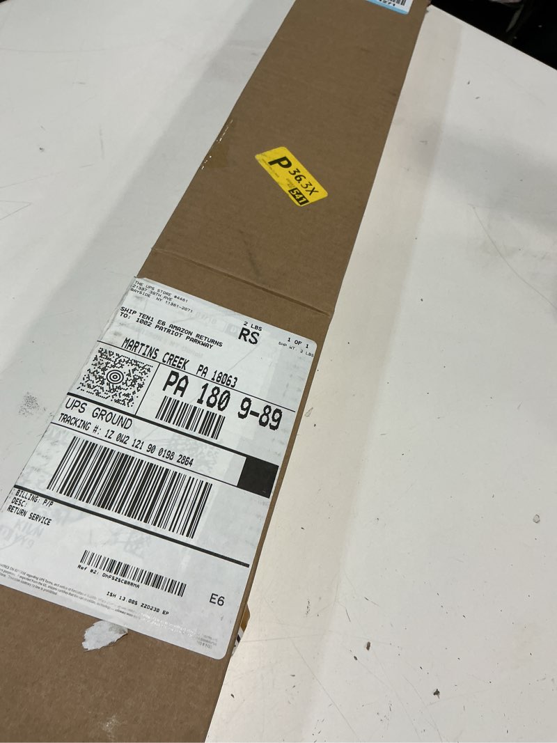 Condition photo showing Good Condition for LazBlinds Cordless Cellular Shades, No Tools No Drill Light Filtering Honeycomb Shades Pleated Blinds for Windows, 26'' W x 48'' H, White Light Filtering-white 26'' W x 48'' H