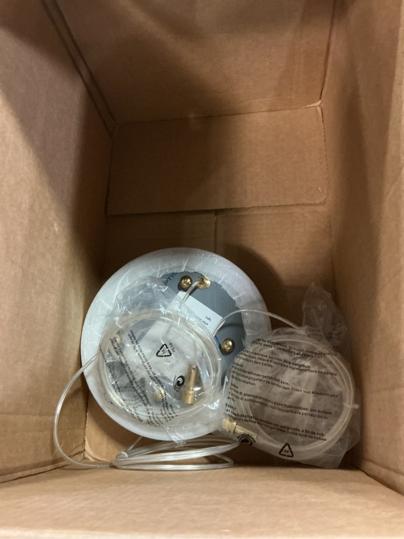 Condition photo showing As Is for modern chandelier crystal pendant light for kitchen island dining room bedroom hallway gold gold 3-lights round
