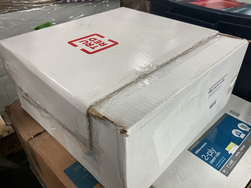 Condition photo showing New/Like New for office depot single-ply paper rolls, 3in. x 150ft., white, carton of 50, 554045