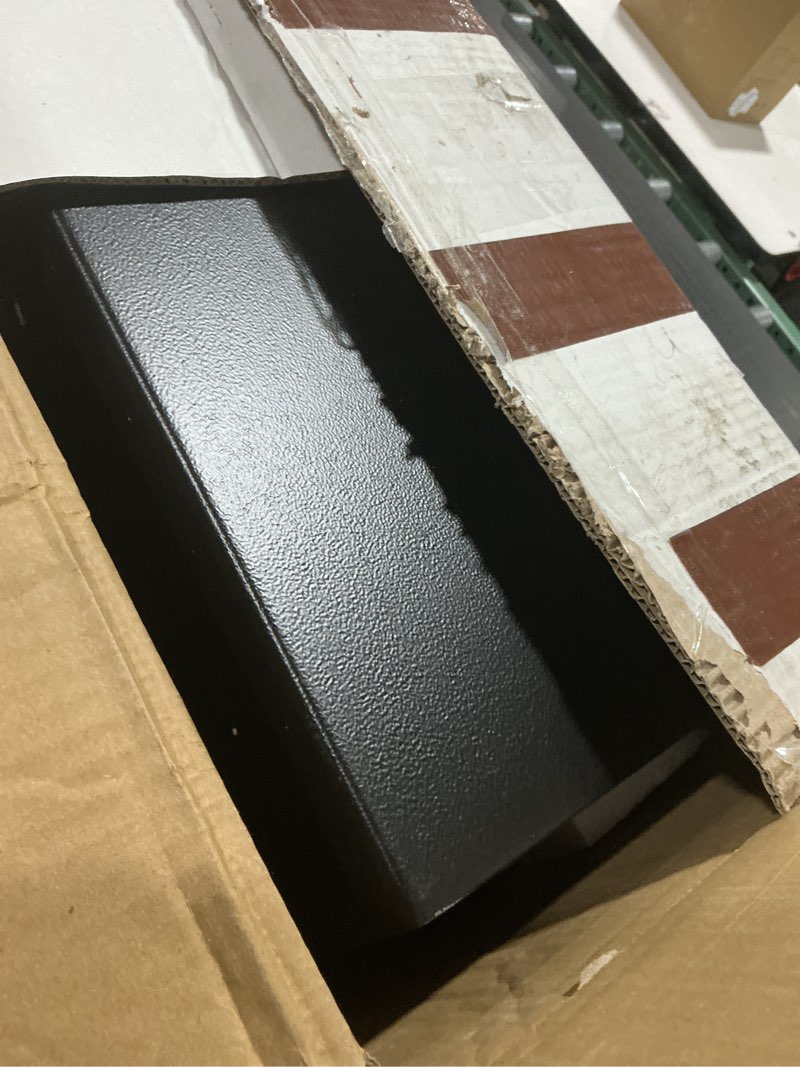 Condition photo showing Good Condition for SentrySafe Shelf Safe with Digital Keypad Lock, Steel Safe with Interior Lining and Bolt Down Kit for Money, Jewelry, Documents, 0.98 Cubic Feet, 8.9 x 16.9 x 13.6 Inches, X105 0.9 Cubic Feet (Large)