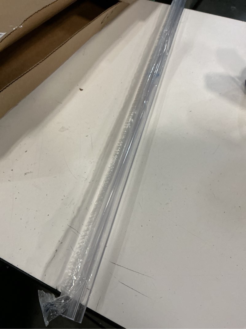 Condition photo showing Good Condition for Premium Frameless Shower Door Bottom Seal Strip for Glass Doors - Shower Door Seal Sweep (1/2” x 39”, Clear Vinyl) 1/2”x 39”