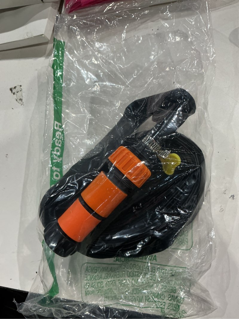 Condition photo showing As Is for outdoor trampoline water sprinkler, safe trampoline backyard water park sprinkler, trampoline accessories sprinkler